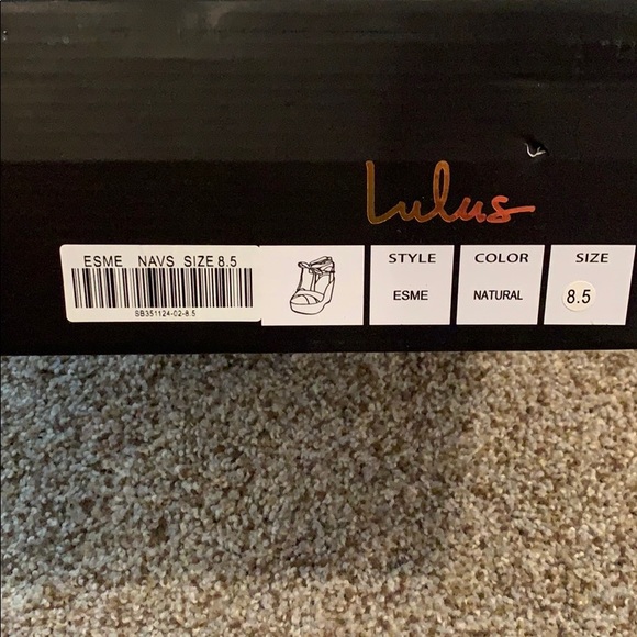 Lulu’s Wedges NWOT - Picture 5 of 5